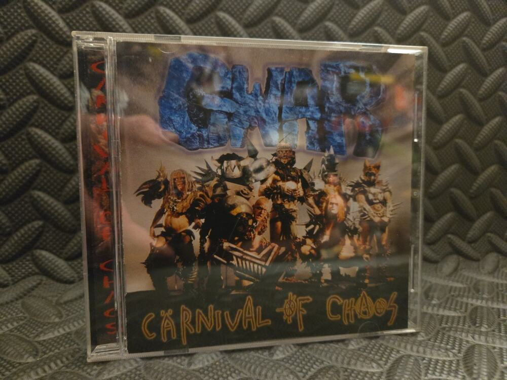 GWAR Carnival Of Chaos CD 1997 Metal Blade Heavy Metal Album